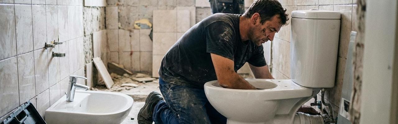 Instalación de sanitarios y grifería en Irún